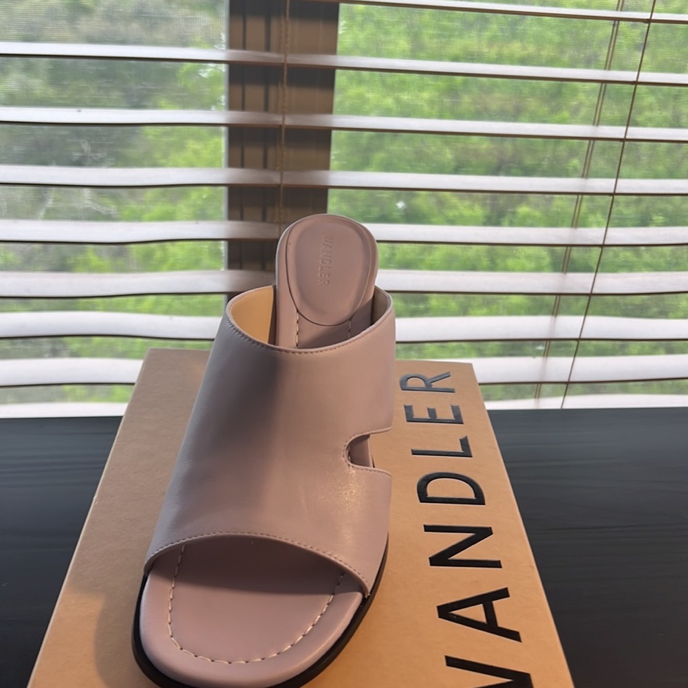 - WANDLER Marie Leather Sandal- orchid. Size 11B - Picture 9 of 14